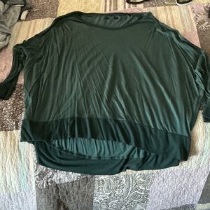 Michael Lauren Forest Green Women's Blouse
